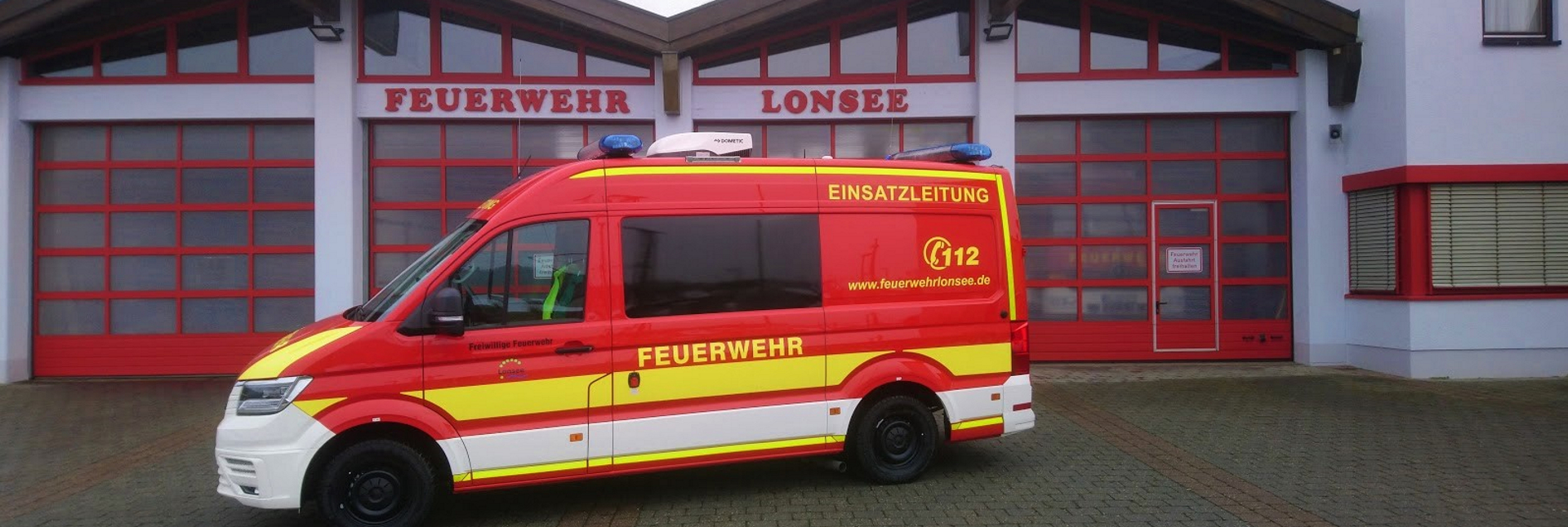 Wechselbild der Feuerwehr Lonsee