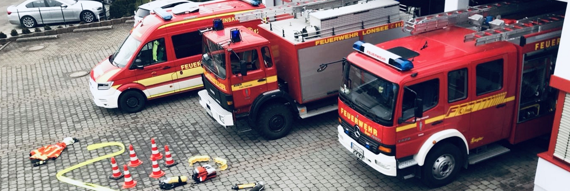 Wechselbild der Feuerwehr Lonsee